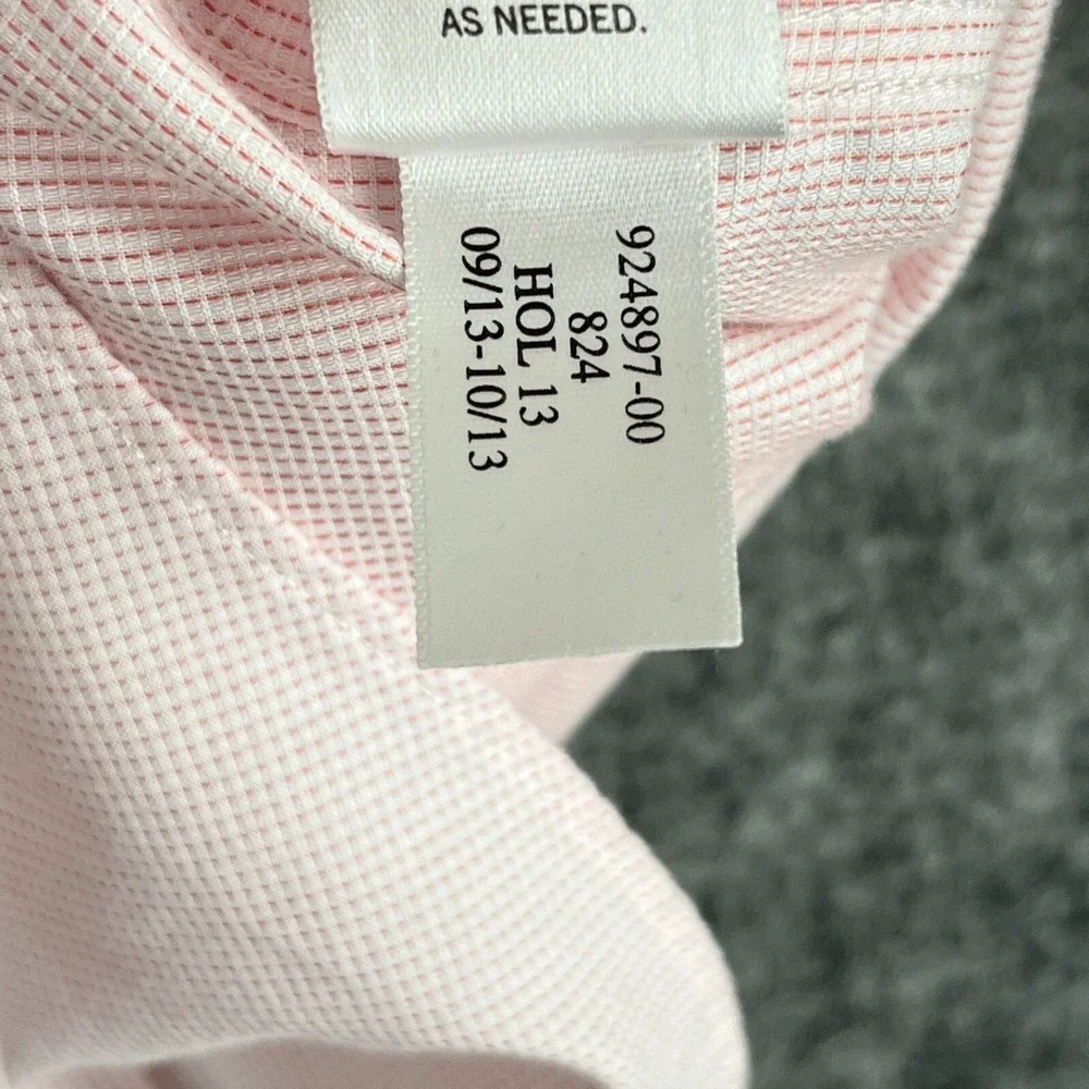 Banana Republic Non‎ Iron Classic Fit Dress Shirt Mens L Pink Business Office